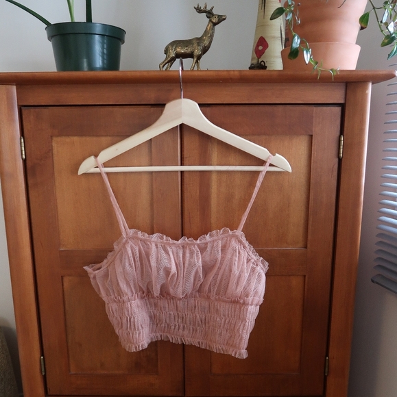 Vintage Gossamer Blush Top - Picture 6 of 10